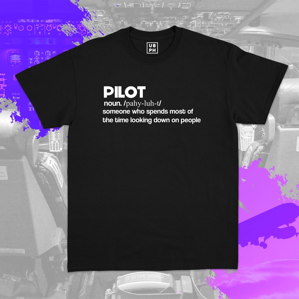 Pilot Definition Gag Airbus Airline Student Pilot Tshirt Tops Tees