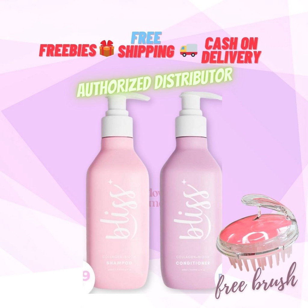 Bliss by Daily Glow Triple Active Shampoo and Conditioner Shopee