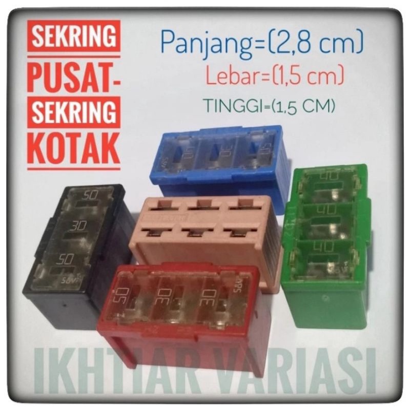 Toyota Box Fuse Toyota Center Fuse 3 Row Model Car Fuse Original Box ...