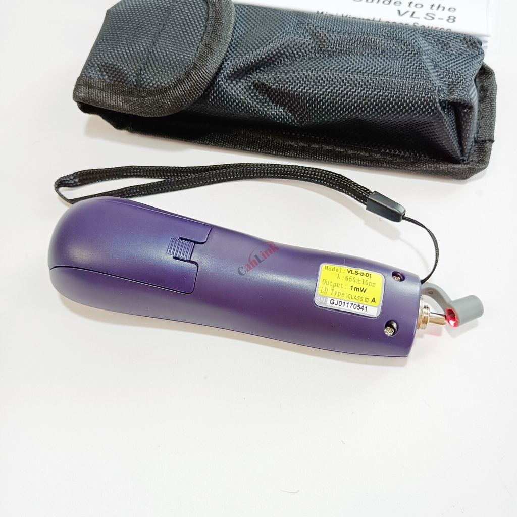 ~Portable Mini Red Source Fiber Checker VLS-8 Fiber Optic Visual Fault ...