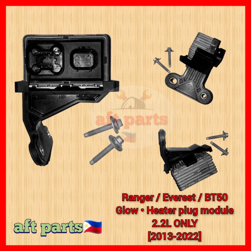 [GENUINE USED] Ranger Glow Heater Plug module Everest W/ Screws BT50 2 ...