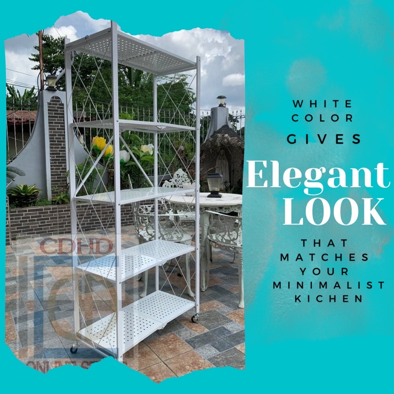 FOLDABLE SHELVES metal rack | Shopee Philippines