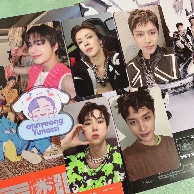 NCT 127 2 Baddies Photocards Set (Doyoung, Jungwoo, Yuta, Taeil