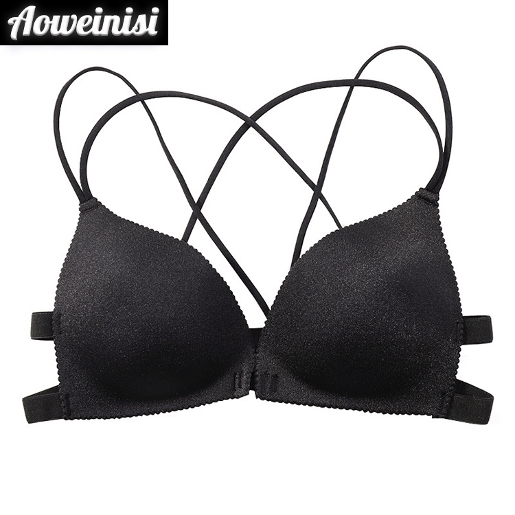 Aoweinisi Korean Sexy Breast Support Underwear Yoga PushUp Bra Double