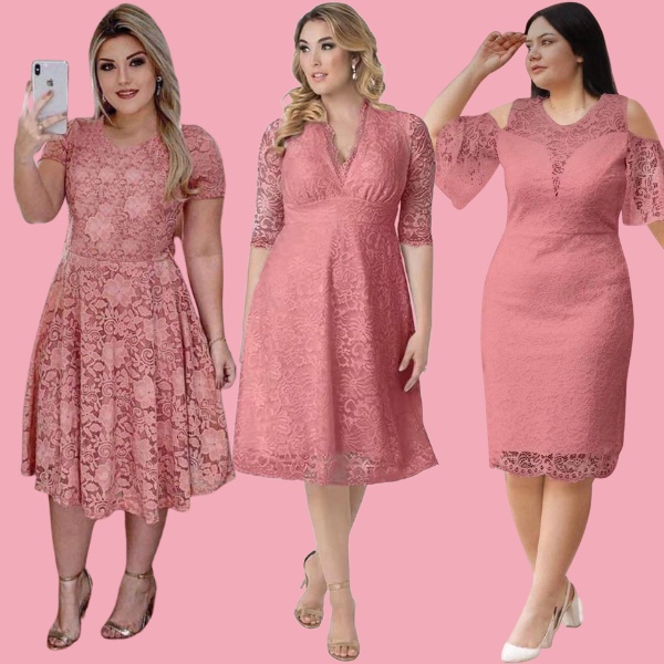 Chubby Lane OLD ROSE DRESS COLLECTION graduation dress lace dress