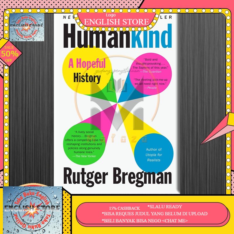 Humankind: A Hopeful History by Rutger Bregman | Shopee Philippines