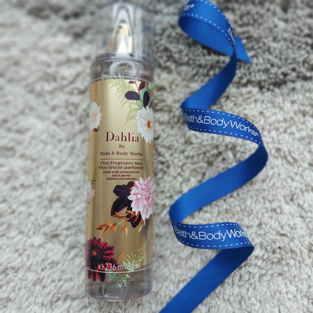 Original Bath & Body Works USA Dahlia Fine Fragrance Mist (Dahlia ...