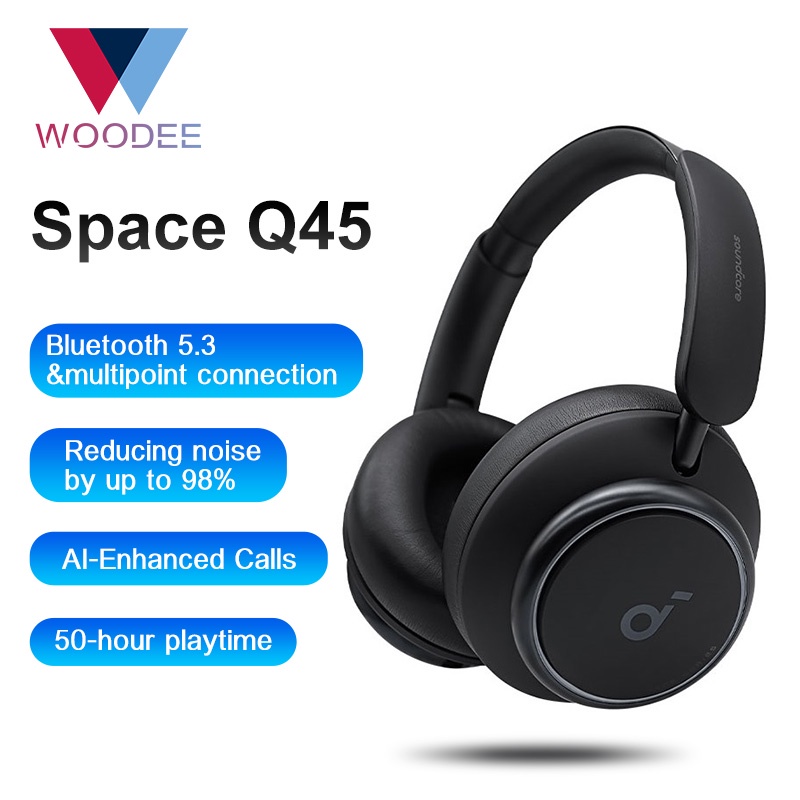 Soundcore Space Q45  45 hours with Woww Active Cancellation 