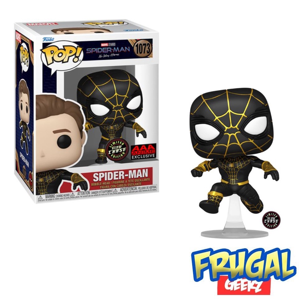 Funko Pop! Spider-Man No Way Home - Spider-Man Limited Glow Chase ...