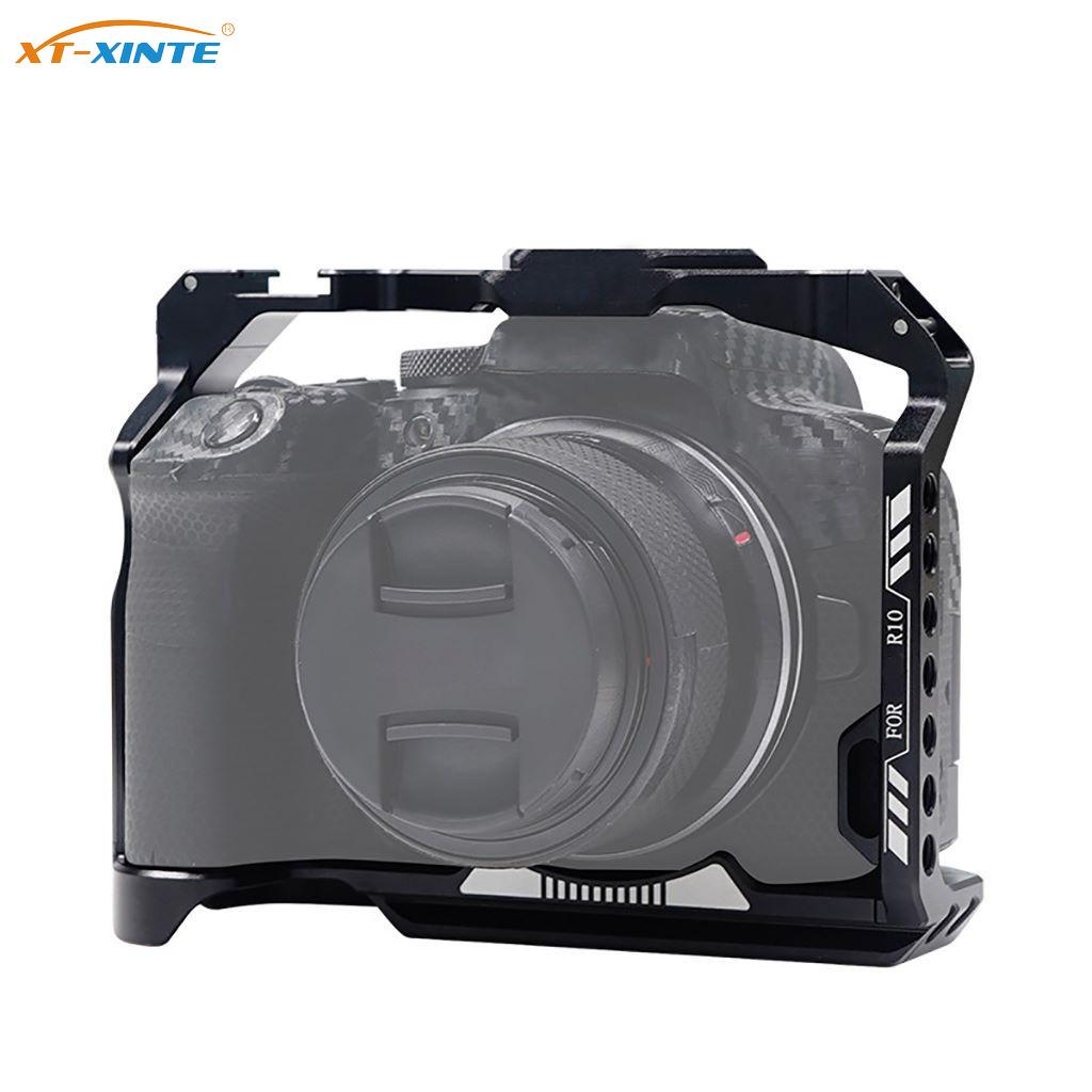 XT-XINTE for Canon EOS R10 Metal Camera Cage Stabilizer Rig with 1/4 ...