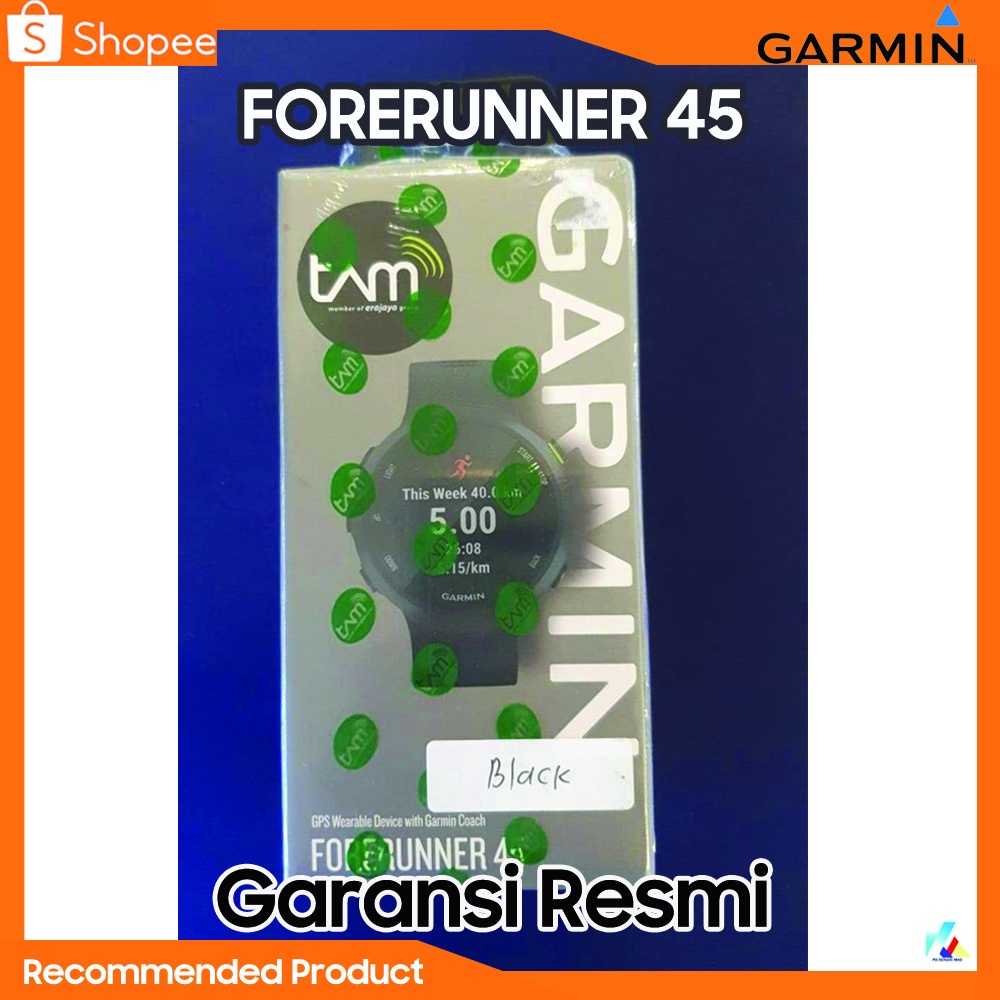 Garmin Forerunner 45 Smart Watch Official Warranty Shopee Philippines