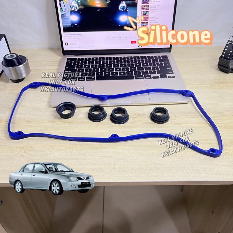 Amiko Mitsubishi Proton Waja 1.6 MMC 4G18 Silicone Valve Cover Gasket