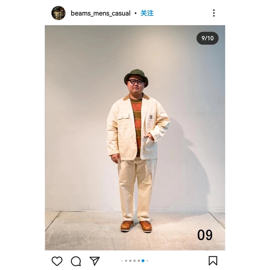 CARHARTT WIP x KUNICHI NOMURA joint cooperation suit jacket CARHARTT WIP x KUNICHI NOMURA joint cooperation suit jacket
