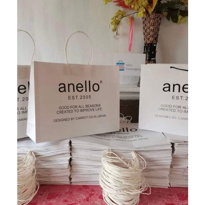 minimum of 3 0rder. Anello Paper bag.(new arrival) Shopee Philippines