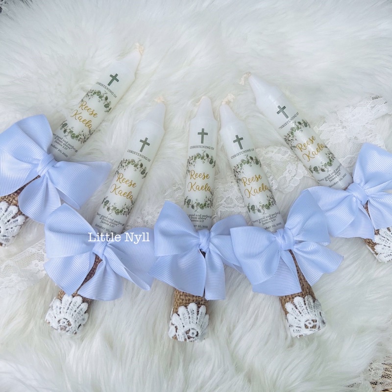 Christening Candle Set Shopee Philippines