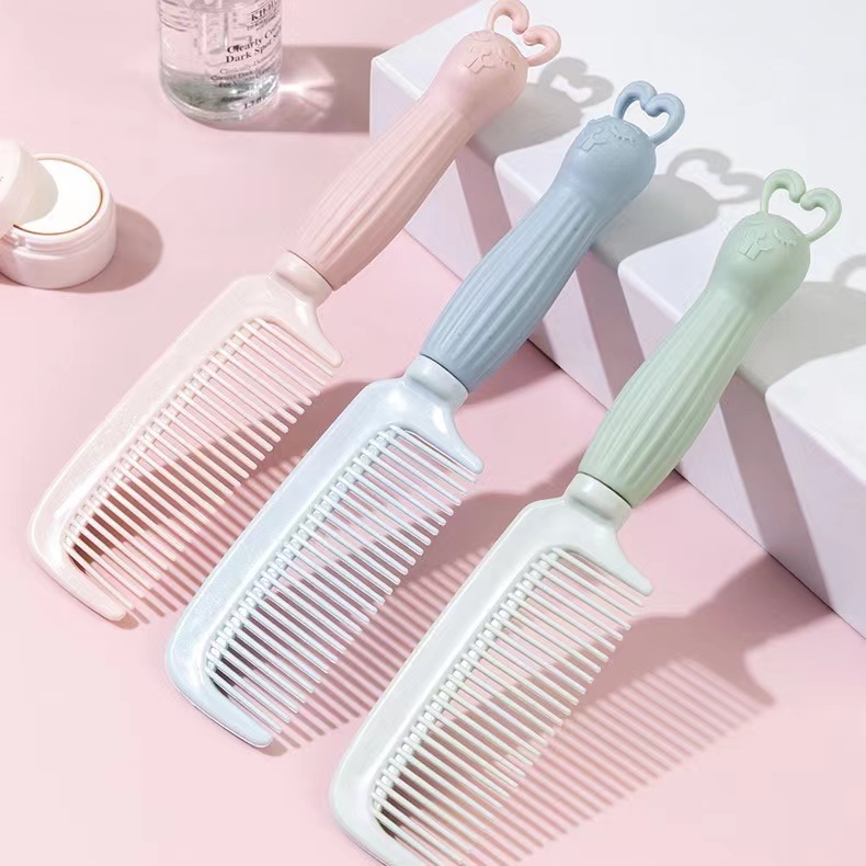 1PC pastel cute color hair straight Comb brushes hair accessories coms ...