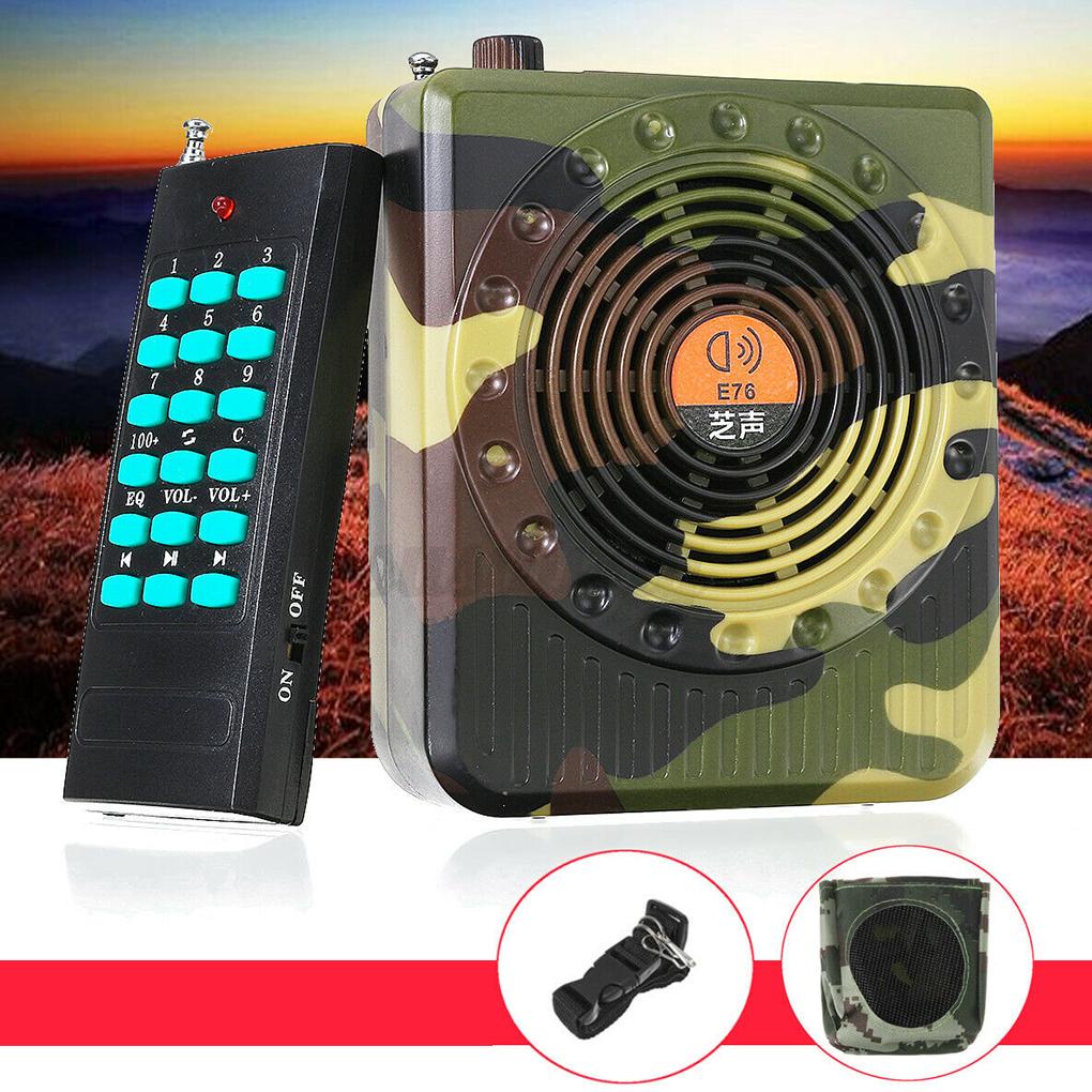 Remote Control Amplifier Outdoor Hunting Sound Amplifiers Bird Calling ...