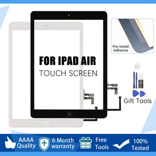 for iPad Air 2 Screen Replacement, Touch Screen for iPad Air 2 2nd Gen 9.7  inch A1566 A1567 Digiziter Touchscreen Glass Panel & Repair Tools (Without
