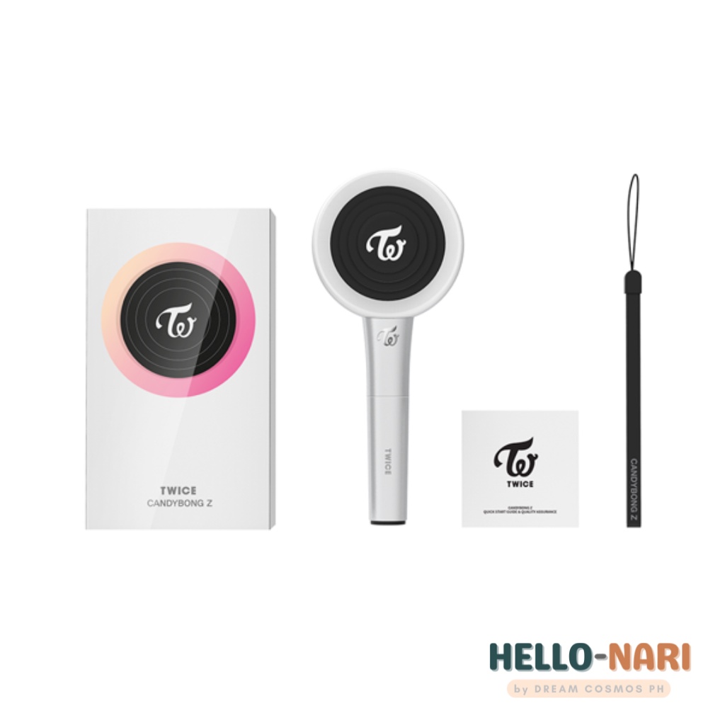 🌺TWICE OFFICIAL LIGHTSTICK CANDY BONG - KCS Kpop Shoppe PH