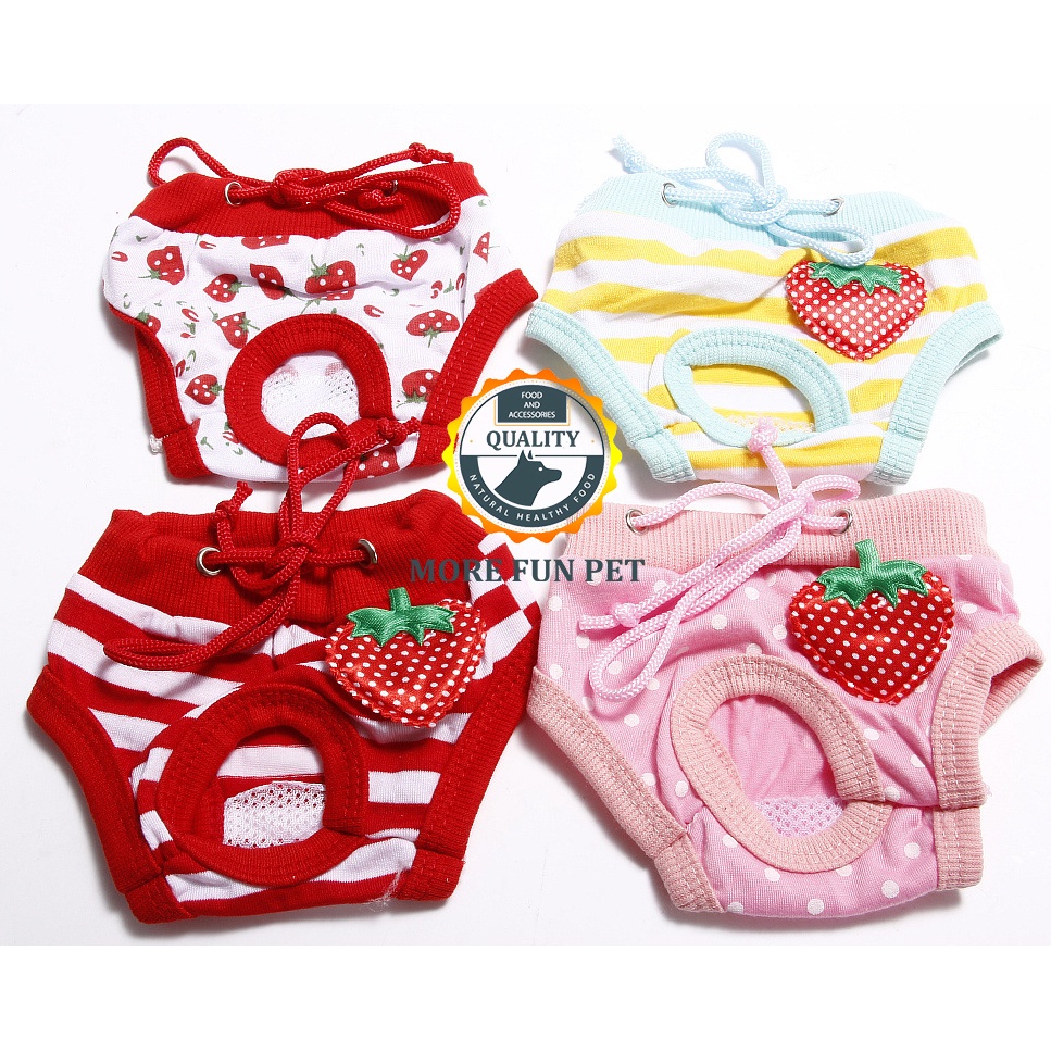 Pet Physiological washable Panty Puppy Dog Cat Underwear diapers