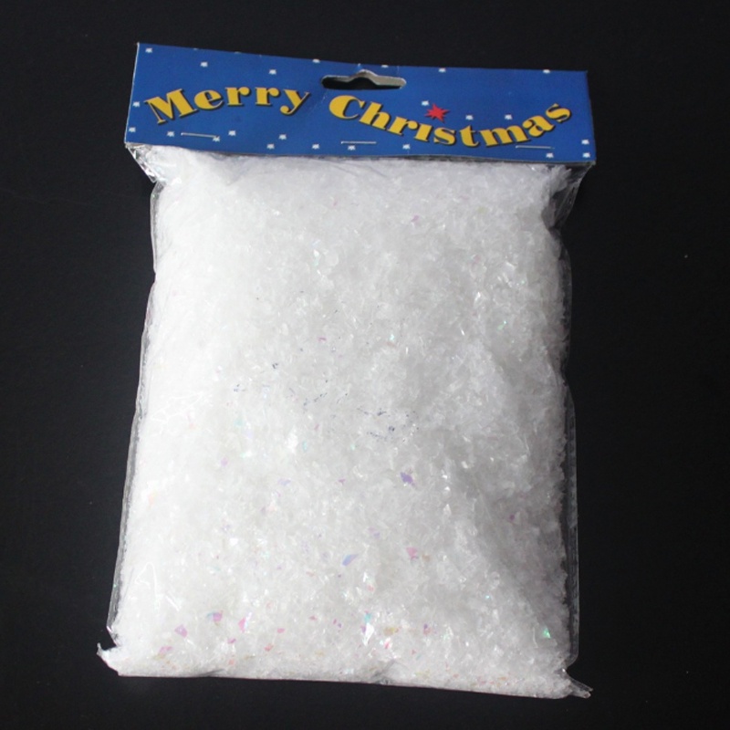 50g White Artificial Snow Powder Snowflake Christmas Pine Tree