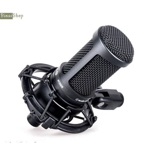 Audiotechnica AT2020 Condenser Microphone (Free Shock Mount SM2020