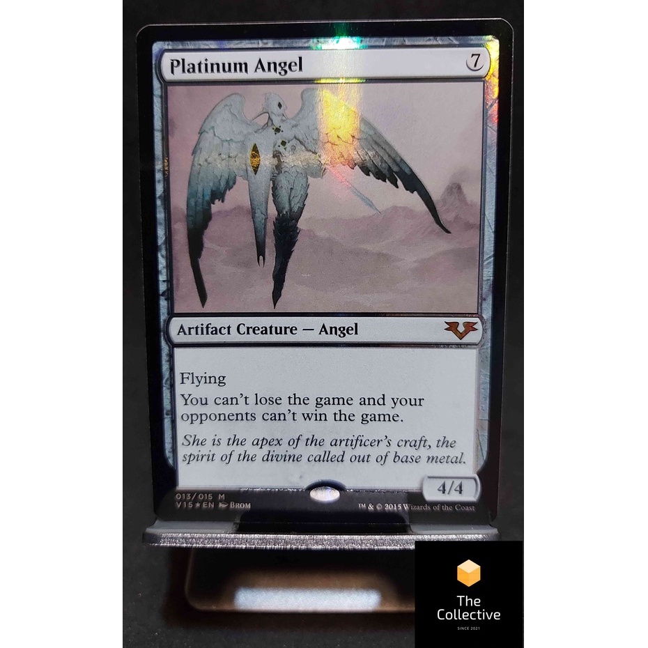 Magic the Gathering MTG Card Game Platinum Angel [COLORLESS] / [ID CB1] Shopee Philippines