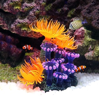 1pc Aquarium Cora Ornament, Simulated Coral Fish Tank Underwater Decor,  Artificial Coral Decorations