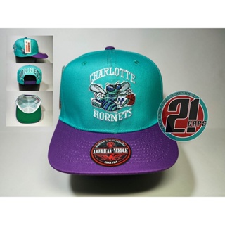 Charlotte Hornets Vintage Cap Snapback Sports Cap | Shopee Philippines