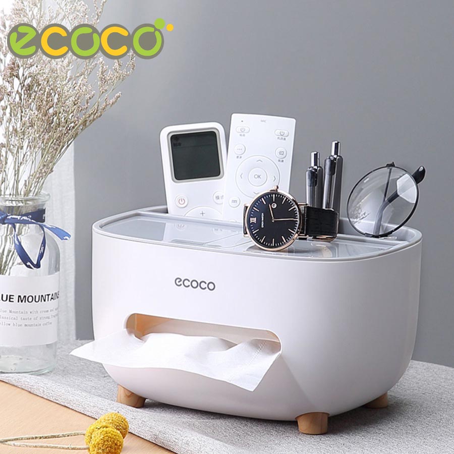 Genuine ECOCO ECOCO Desktop Tissue Box ECOCO E2009 | Shopee Philippines