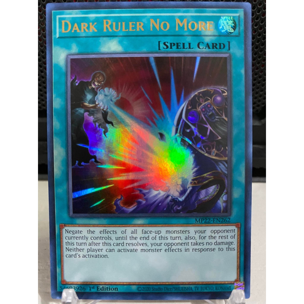 Dark Ruler No More MP22EN262 Ultra Rare 1st Edition Shopee Philippines