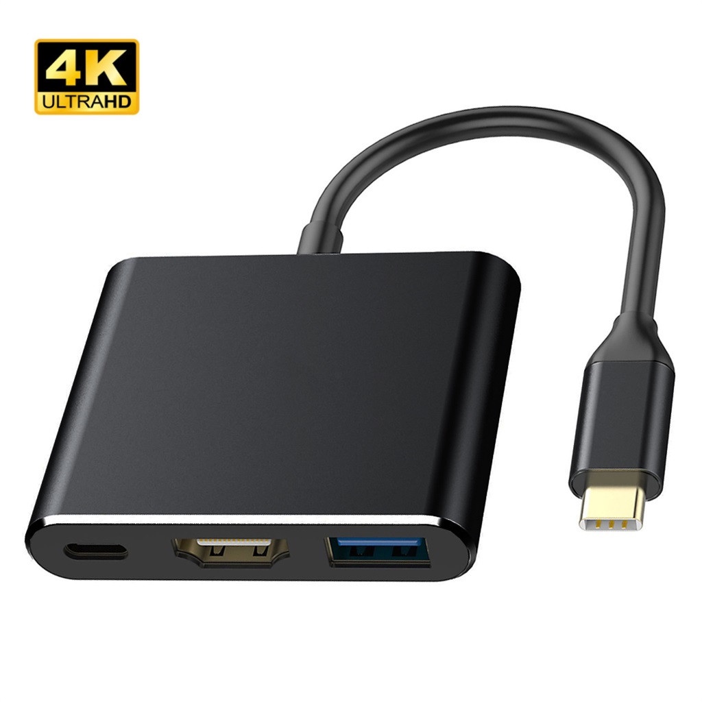 Usb C HDMI-Compatible Converter Adapter Type C To HD/USB