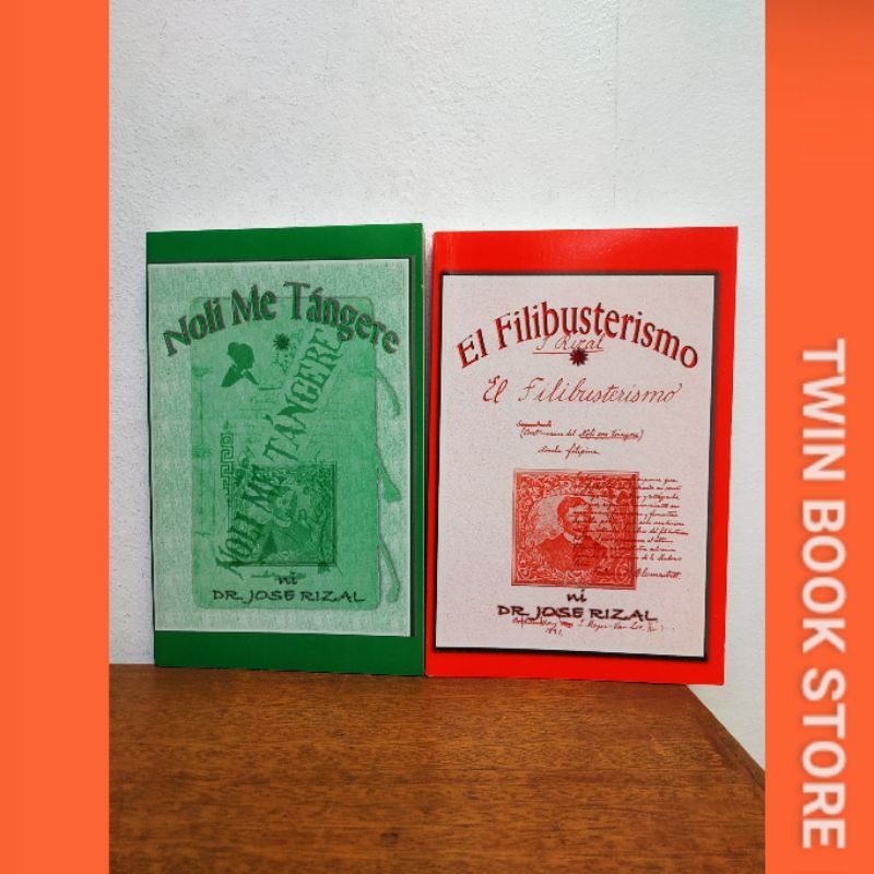 NOLI ME TANGERE/EL FILIBUSTERISMO NI DR. JOSE RIZAL | Shopee Philippines