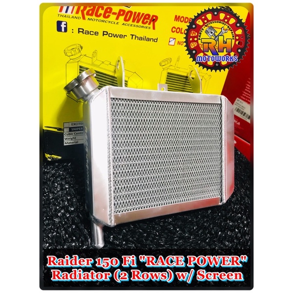 Raider 150 Fi Radiator (2 Rows) RACE POWER THAILAND | Shopee Philippines