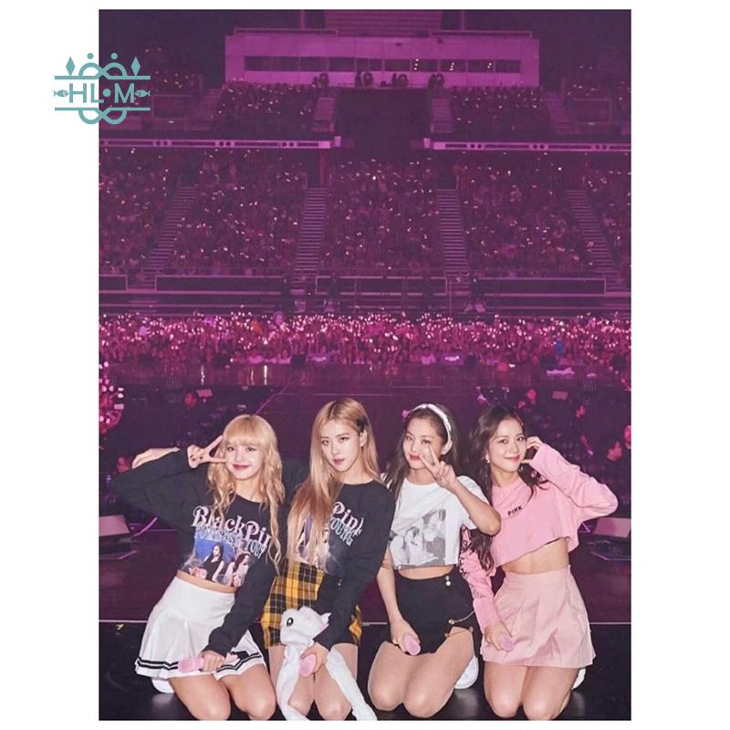 Diamond Art Painting Kpop Idol BLACKPINK Picture of Rhinestone House