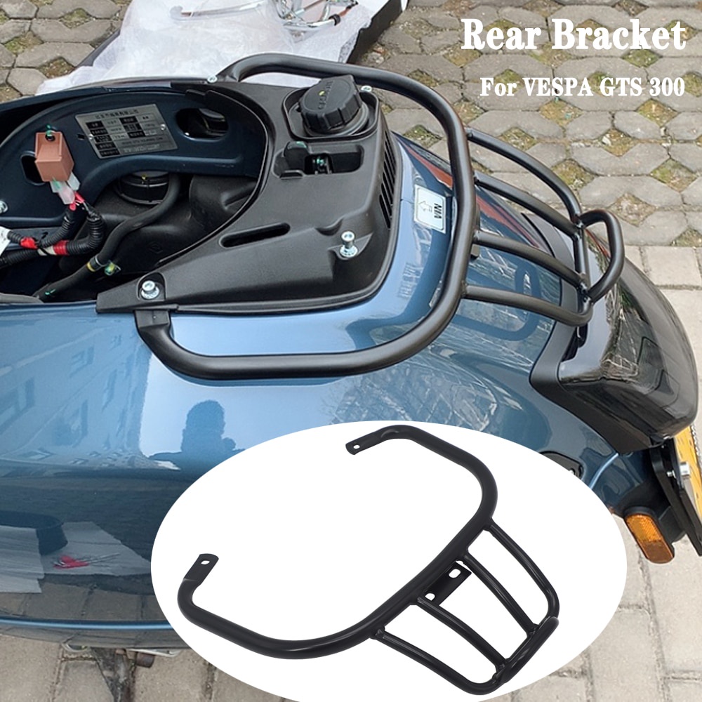 For VESPA GTS 300 GTS300 GTS300 Motorcycle Aluminum Luggage Rack Shelf
