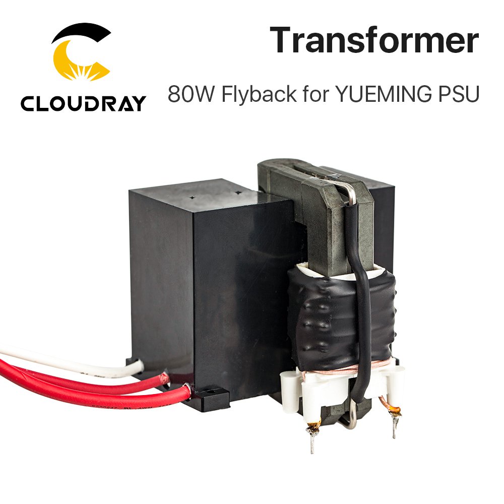 Cloudray High Voltage Flyback Transformer for YUEMING Co2 Laser Power ...
