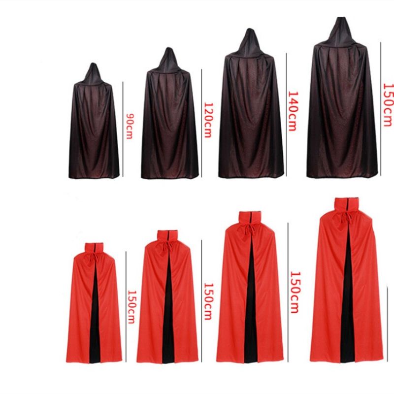 CHEL HALLOWEEN CAPE COSTUME KIDS 90cm HALLOWEEN CLOCK WIZARD