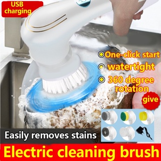 Tub Tile Scrubber Brush 2 in 1 Cleaning Brush 58.2 Adjustable