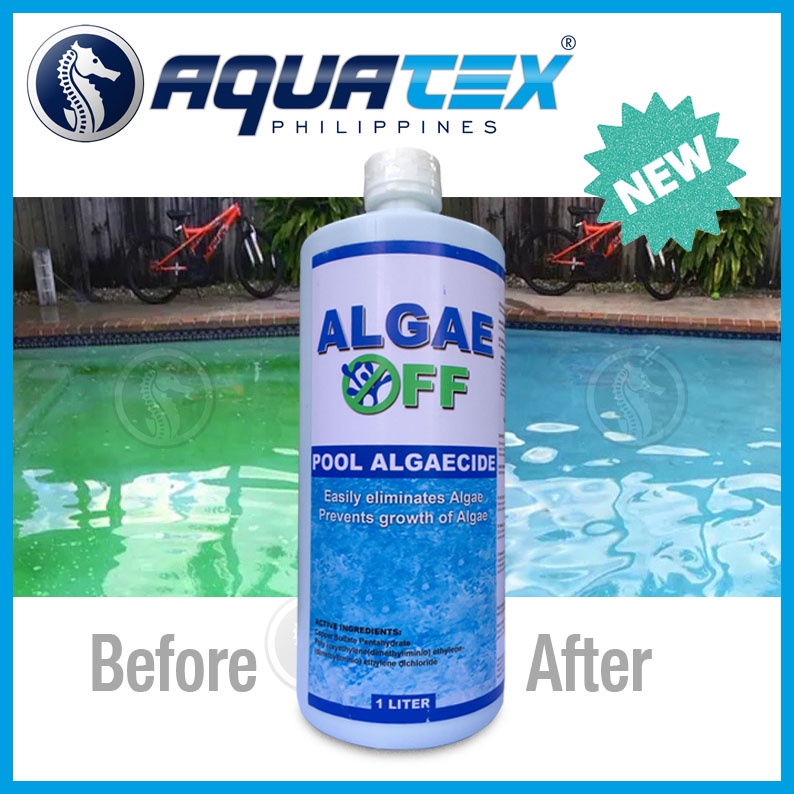ALGAE OFF Pool Algaecide 1 Liters Super effective fast acting