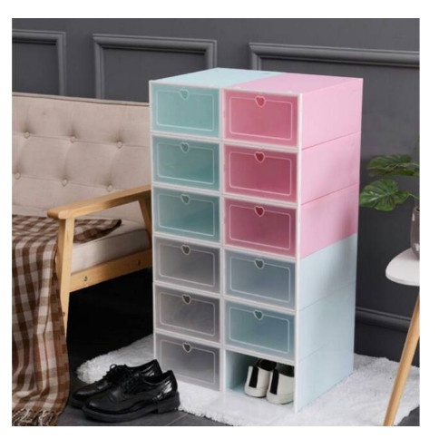 Ats Transparent Folding Shoes Boxes Various Places Save Shoes SANDAL ...