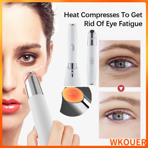 Wkouer Eye Beauty Device Eye Massager Photon Therapy Vibration Electric ...