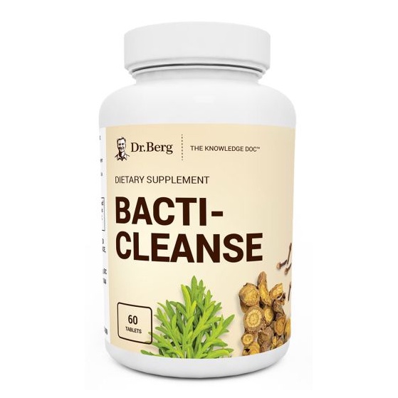 Dr. Berg Vitamin D3 & Zinc Supplement BactiCleanse 8 Powerful