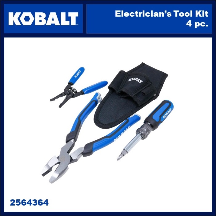 Kobalt 4piece Electrician's Tool Kit 2564364 Shopee Philippines