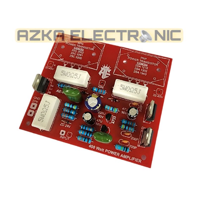 Sanken Mono Safari 400W AE09. Power Amplifier Driver Kit Shopee