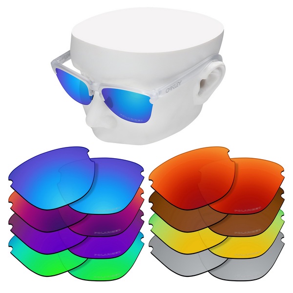 AntiScratch Replacement Lenses forOakley Frogskins Lite OO9374 Etched