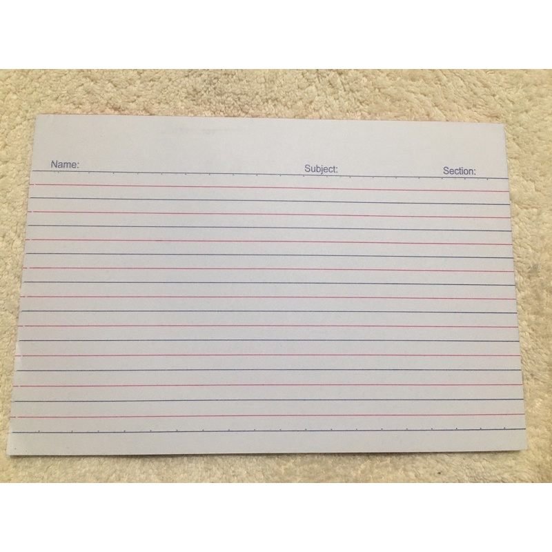 Grade 3 writing pad paper 80 leaves 210mm x 143mm Shopee Philippines