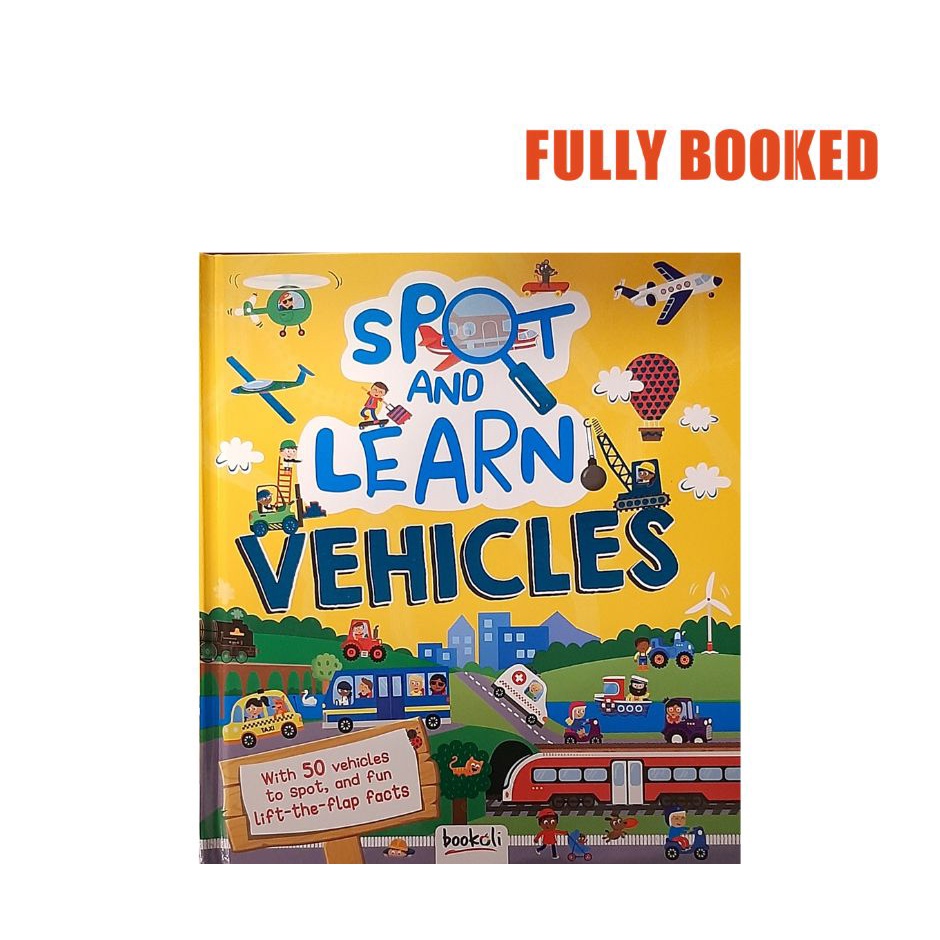 Spot and Learn: Vehicles (Board Book) by Bookoli | Shopee Philippines