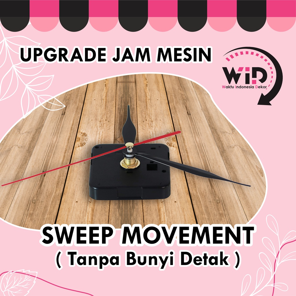 MESIN Upgrade Clock Machine Sweep Movement (Noise) Shopee Philippines