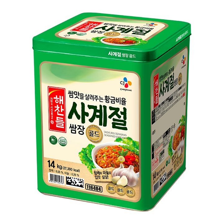 CJ Ssamjang samjang soybean paste korean bbq dipping sauce 14kg